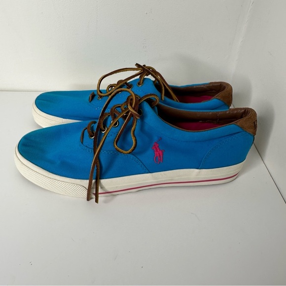 Polo Ralph Lauren blue shoes men’s size 9.5D - Picture 4 of 16